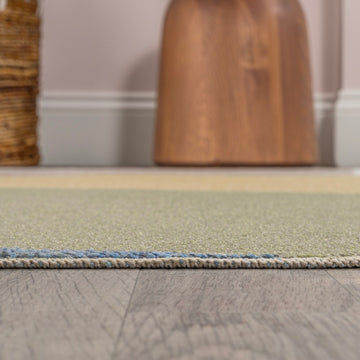 Pebble Geometric Kids & Novelty Machine-washable Area Rug